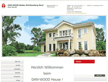 Tablet Screenshot of bw-nord.danwood.de